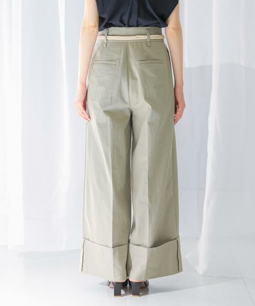 URBAN RESEARCH ROSSO / アーバンリサーチ ロッソ その他パンツ | ベルト付ロールアップパンツ | 詳細5