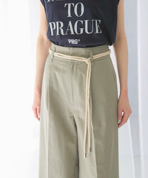 URBAN RESEARCH ROSSO / アーバンリサーチ ロッソ その他パンツ | ベルト付ロールアップパンツ | 詳細6