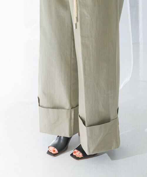 URBAN RESEARCH ROSSO / アーバンリサーチ ロッソ その他パンツ | ベルト付ロールアップパンツ | 詳細9