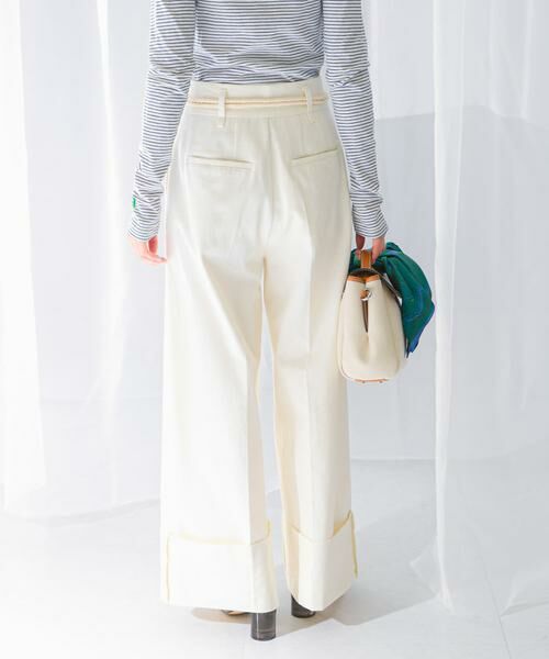 URBAN RESEARCH ROSSO / アーバンリサーチ ロッソ その他パンツ | ベルト付ロールアップパンツ | 詳細20