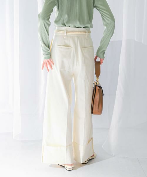 URBAN RESEARCH ROSSO / アーバンリサーチ ロッソ その他パンツ | ベルト付ロールアップパンツ | 詳細23