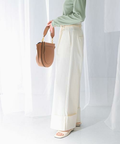 URBAN RESEARCH ROSSO / アーバンリサーチ ロッソ その他パンツ | ベルト付ロールアップパンツ | 詳細24