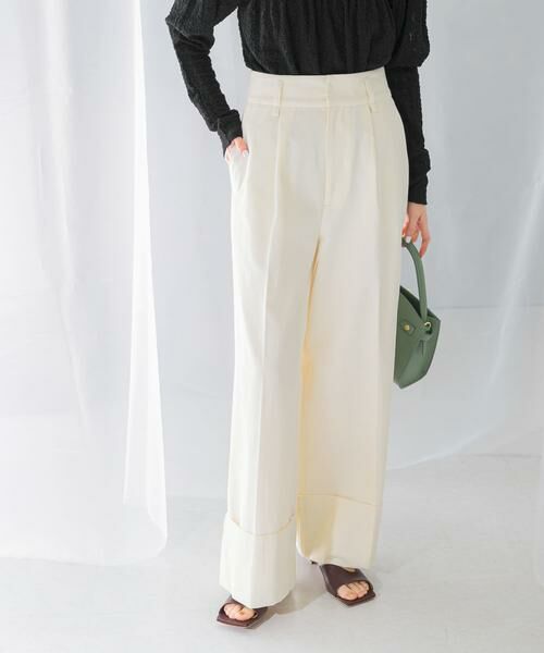 URBAN RESEARCH ROSSO / アーバンリサーチ ロッソ その他パンツ | ベルト付ロールアップパンツ | 詳細25