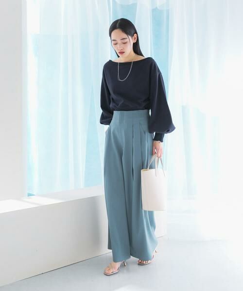 URBAN RESEARCH ROSSO / アーバンリサーチ ロッソ その他パンツ | ハイウエストワイドパンツ | 詳細2