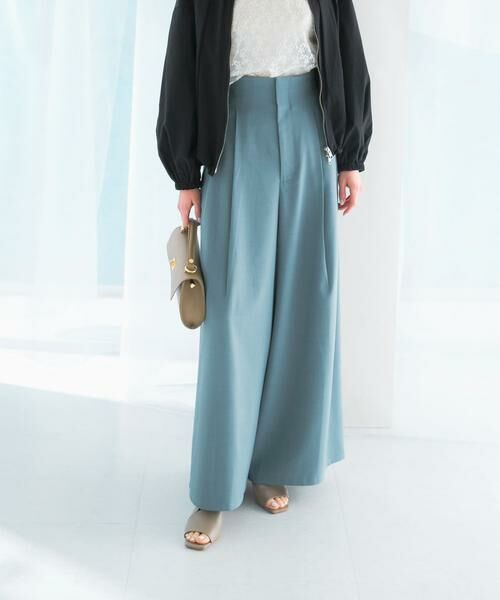 URBAN RESEARCH ROSSO / アーバンリサーチ ロッソ その他パンツ | ハイウエストワイドパンツ | 詳細8