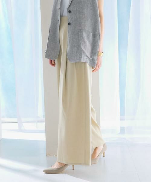 URBAN RESEARCH ROSSO / アーバンリサーチ ロッソ その他パンツ | ハイウエストワイドパンツ | 詳細24