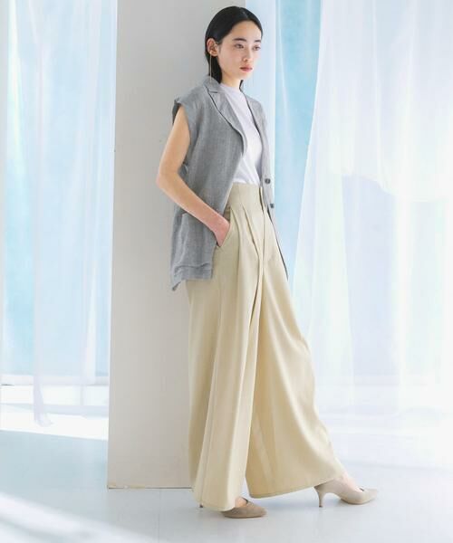 URBAN RESEARCH ROSSO / アーバンリサーチ ロッソ その他パンツ | ハイウエストワイドパンツ | 詳細26