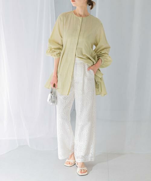 URBAN RESEARCH ROSSO / アーバンリサーチ ロッソ その他パンツ | レースワイドパンツ | 詳細2