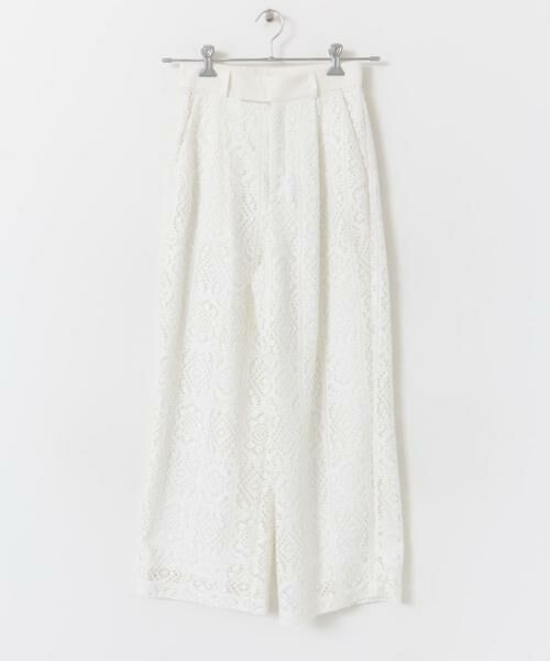 URBAN RESEARCH ROSSO / アーバンリサーチ ロッソ その他パンツ | レースワイドパンツ | 詳細4