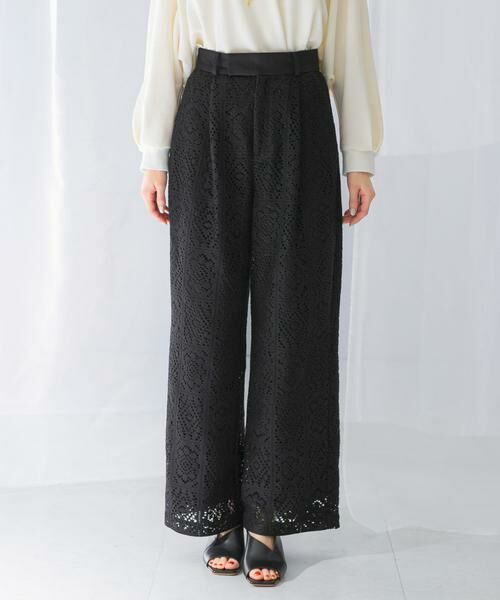 URBAN RESEARCH ROSSO / アーバンリサーチ ロッソ その他パンツ | レースワイドパンツ | 詳細15