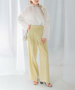 URBAN RESEARCH ROSSO / アーバンリサーチ ロッソ その他パンツ | ハイウエストワイドスラックス