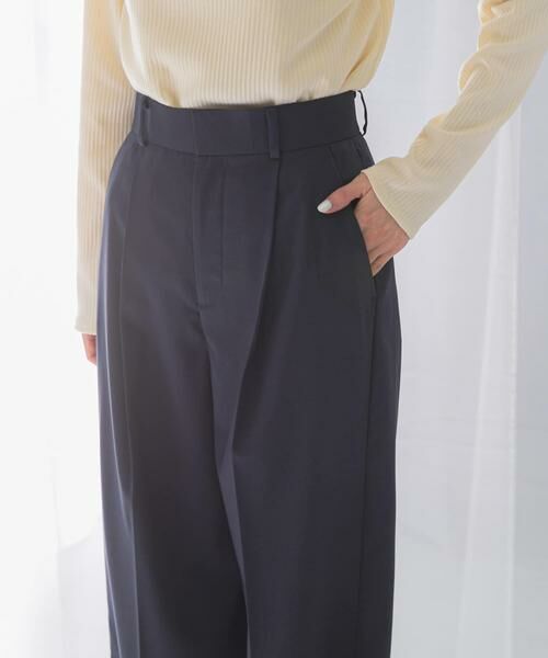 URBAN RESEARCH ROSSO / アーバンリサーチ ロッソ その他パンツ | ハイウエストワイドスラックス | 詳細11