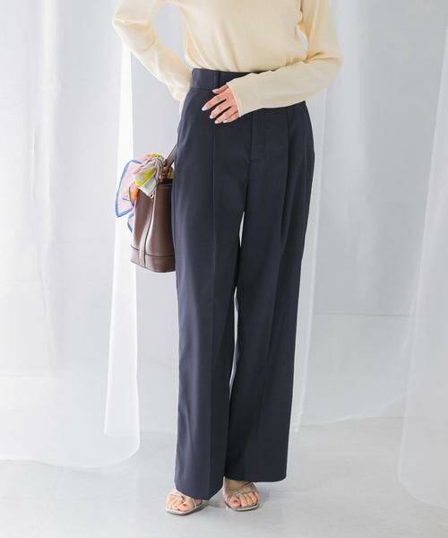 URBAN RESEARCH ROSSO / アーバンリサーチ ロッソ その他パンツ | ハイウエストワイドスラックス | 詳細15