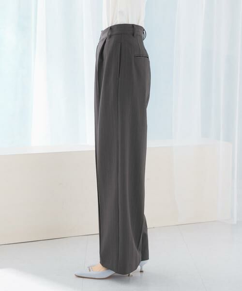 URBAN RESEARCH ROSSO / アーバンリサーチ ロッソ その他パンツ | ヘリンボーンラップストレートパンツ | 詳細17