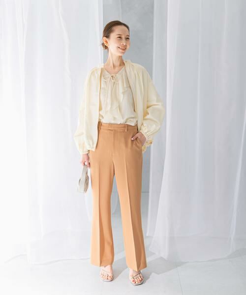 URBAN RESEARCH ROSSO / アーバンリサーチ ロッソ その他パンツ | 防シワセミフレアパンツ | 詳細1