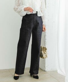 URBAN RESEARCH ROSSO / アーバンリサーチ ロッソ デニムパンツ | 『MADE IN JAPAN』F by ROSSO　モンスターストレッチワイドストレートデニム