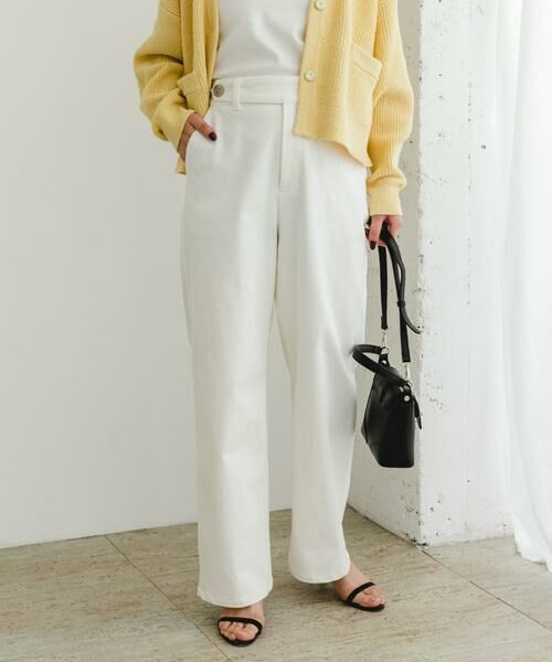 URBAN RESEARCH ROSSO / アーバンリサーチ ロッソ デニムパンツ | 『MADE IN JAPAN』F by ROSSO　モンスターストレッチワイドストレートデニム | 詳細14