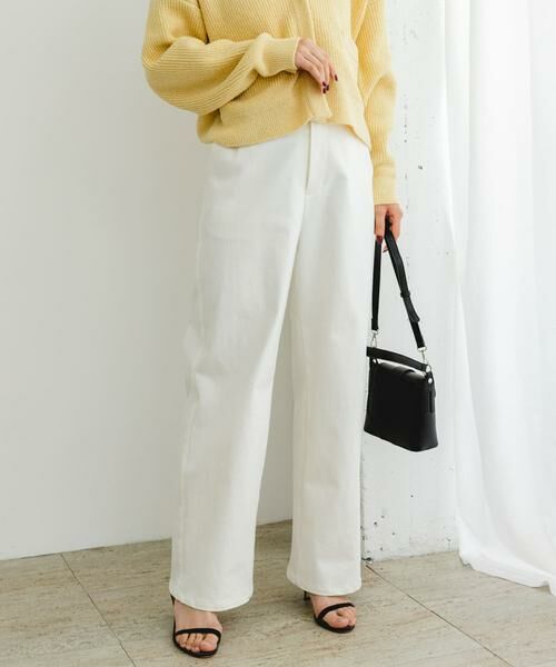 URBAN RESEARCH ROSSO / アーバンリサーチ ロッソ デニムパンツ | 『MADE IN JAPAN』F by ROSSO　モンスターストレッチワイドストレートデニム | 詳細15