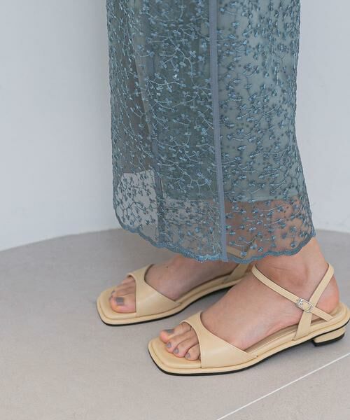 URBAN RESEARCH ROSSO / アーバンリサーチ ロッソ スカート | フラワースパンコールレーススカート | 詳細10