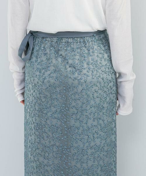 URBAN RESEARCH ROSSO / アーバンリサーチ ロッソ スカート | フラワースパンコールレーススカート | 詳細11