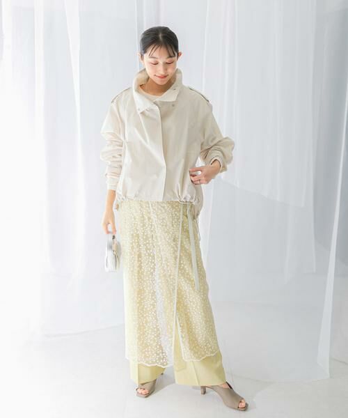 URBAN RESEARCH ROSSO / アーバンリサーチ ロッソ スカート | フラワースパンコールレーススカート | 詳細23