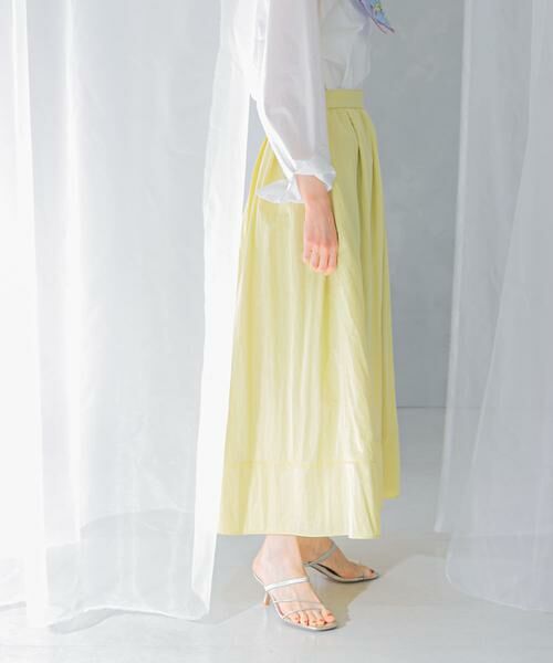 URBAN RESEARCH ROSSO / アーバンリサーチ ロッソ スカート | スリットギャザースカート | 詳細2