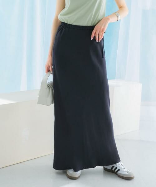 URBAN RESEARCH ROSSO / アーバンリサーチ ロッソ スカート | キュプラバイヤススカート | 詳細1