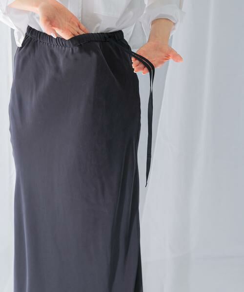 URBAN RESEARCH ROSSO / アーバンリサーチ ロッソ スカート | キュプラバイヤススカート | 詳細15