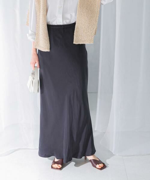 URBAN RESEARCH ROSSO / アーバンリサーチ ロッソ スカート | キュプラバイヤススカート | 詳細5
