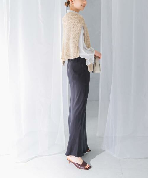 URBAN RESEARCH ROSSO / アーバンリサーチ ロッソ スカート | キュプラバイヤススカート | 詳細8