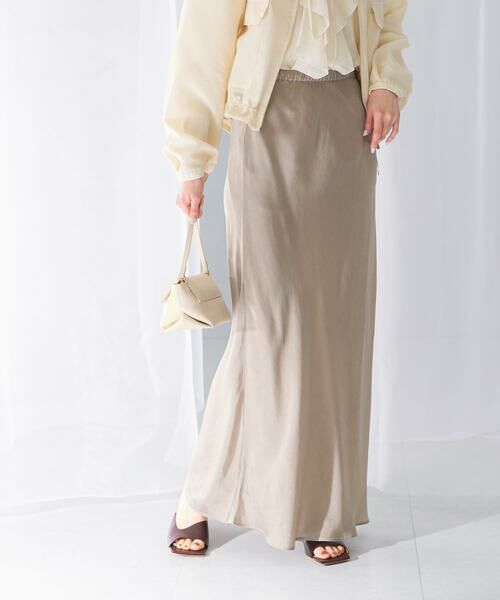 URBAN RESEARCH ROSSO / アーバンリサーチ ロッソ スカート | キュプラバイヤススカート | 詳細24