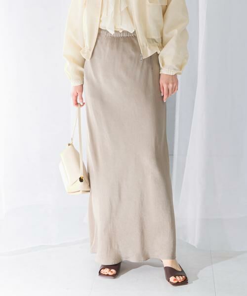 URBAN RESEARCH ROSSO / アーバンリサーチ ロッソ スカート | キュプラバイヤススカート | 詳細25