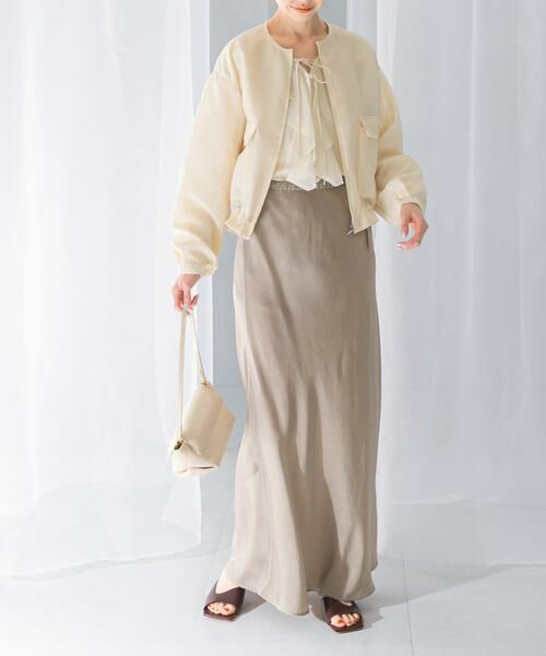 URBAN RESEARCH ROSSO / アーバンリサーチ ロッソ スカート | キュプラバイヤススカート | 詳細26