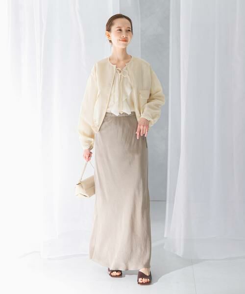 URBAN RESEARCH ROSSO / アーバンリサーチ ロッソ スカート | キュプラバイヤススカート | 詳細28