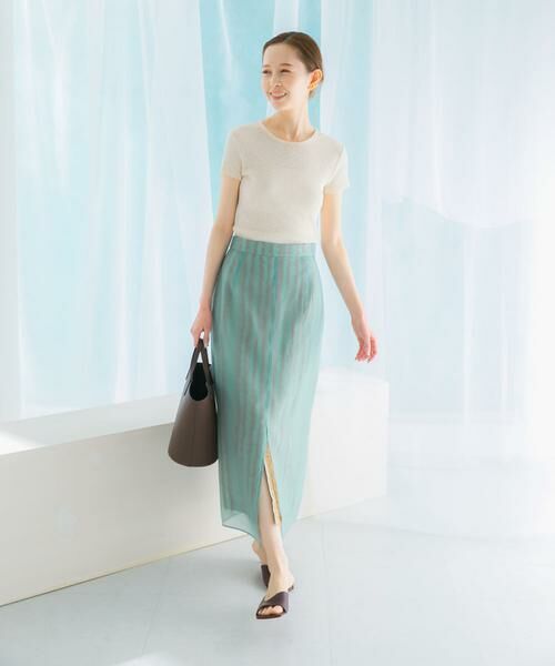 URBAN RESEARCH ROSSO / アーバンリサーチ ロッソ スカート | ジャガードレイヤースカート | 詳細2