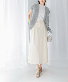 URBAN RESEARCH ROSSO / アーバンリサーチ ロッソ スカート | タックストレートスカート