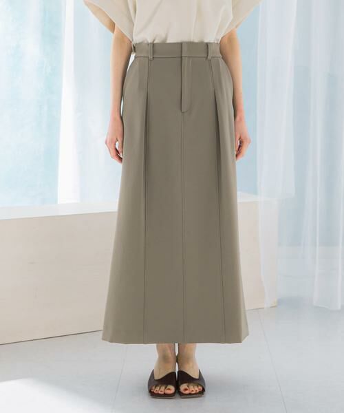 URBAN RESEARCH ROSSO / アーバンリサーチ ロッソ スカート | タックストレートスカート | 詳細1