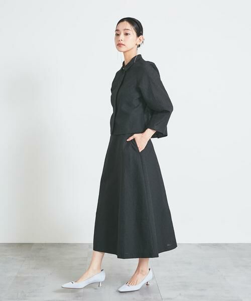 URBAN RESEARCH ROSSO / アーバンリサーチ ロッソ スカート | シアージャガードフォルムスカート | 詳細10