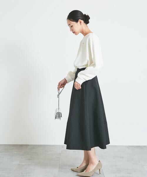 URBAN RESEARCH ROSSO / アーバンリサーチ ロッソ スカート | シアージャガードフォルムスカート | 詳細4