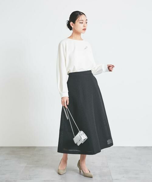 URBAN RESEARCH ROSSO / アーバンリサーチ ロッソ スカート | シアージャガードフォルムスカート | 詳細5