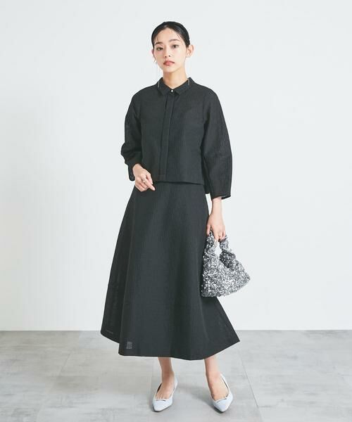 URBAN RESEARCH ROSSO / アーバンリサーチ ロッソ スカート | シアージャガードフォルムスカート | 詳細9