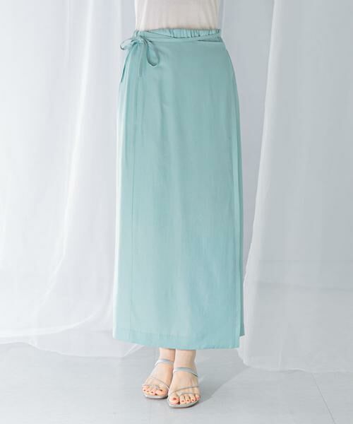 URBAN RESEARCH ROSSO / アーバンリサーチ ロッソ スカート | ラップデザインスカート | 詳細4