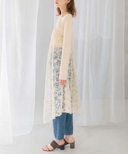 URBAN RESEARCH ROSSO / アーバンリサーチ ロッソ ワンピース | レースデザインキャミワンピース | 詳細13