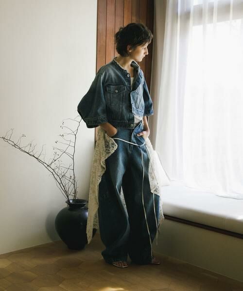 URBAN RESEARCH ROSSO / アーバンリサーチ ロッソ ワンピース | レースデザインキャミワンピース | 詳細9