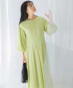 URBAN RESEARCH ROSSO / アーバンリサーチ ロッソ ワンピース | ボリュームスリーブタックワンピース