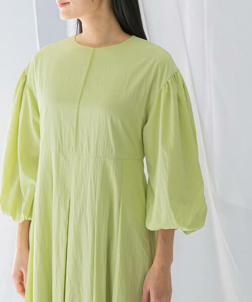 URBAN RESEARCH ROSSO / アーバンリサーチ ロッソ ワンピース | ボリュームスリーブタックワンピース | 詳細13