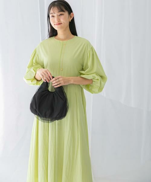 URBAN RESEARCH ROSSO / アーバンリサーチ ロッソ ワンピース | ボリュームスリーブタックワンピース | 詳細2