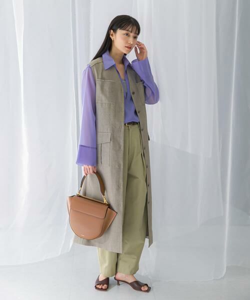 URBAN RESEARCH ROSSO / アーバンリサーチ ロッソ ワンピース | ポケットデザインレイヤードワンピース | 詳細4