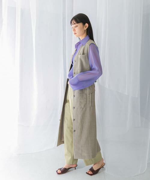 URBAN RESEARCH ROSSO / アーバンリサーチ ロッソ ワンピース | ポケットデザインレイヤードワンピース | 詳細5