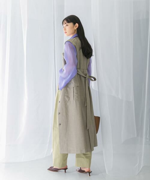 URBAN RESEARCH ROSSO / アーバンリサーチ ロッソ ワンピース | ポケットデザインレイヤードワンピース | 詳細6